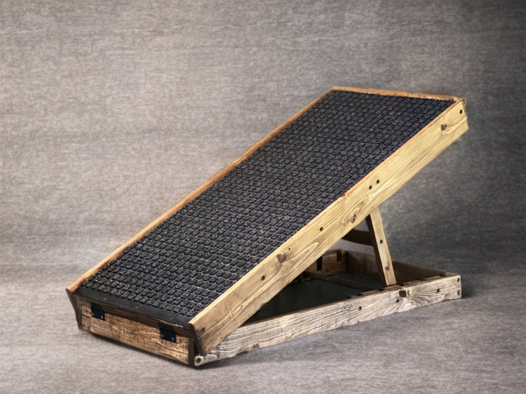 Adjustable Wooden Dog Ramp