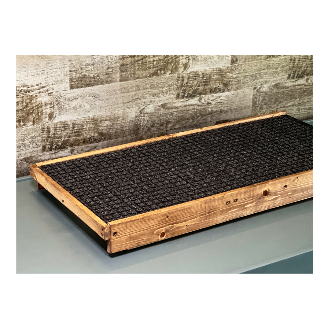 Adjustable Wooden Dog Ramp