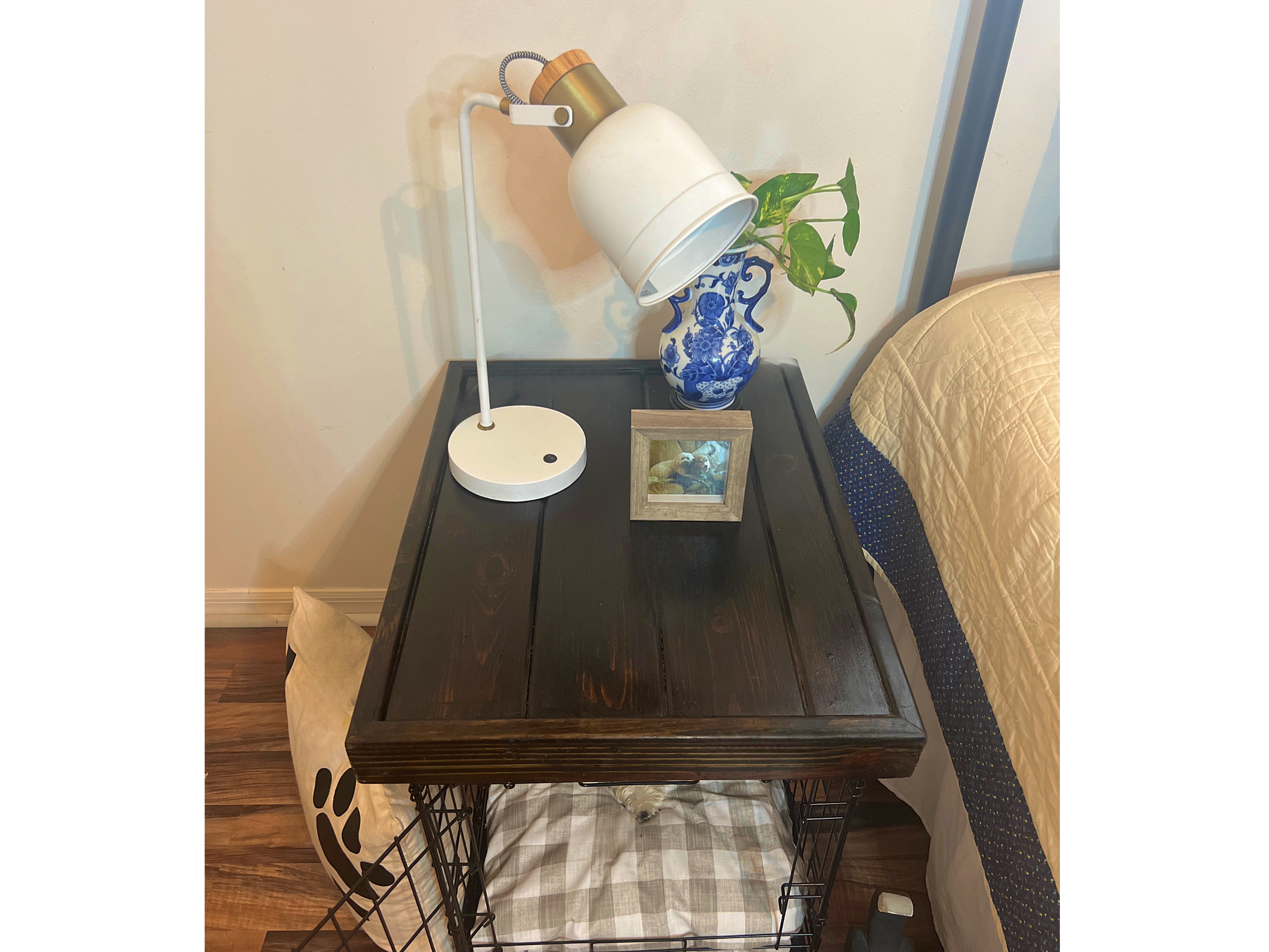 wooden crate topper, wooden kennel topper, dog crate table, dog kennel table, dog crate cover, dog crate furniture, dog crate end table, dog kennel furniture, dog bed furniture, wooden dog furniture, wood table dog crate, wooden dog kennel furniture, pet furniture wood pet furniture